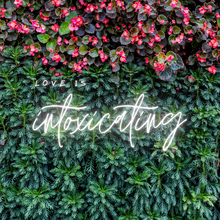 Load image into Gallery viewer, "Love Is Intoxicating" Neon Sign