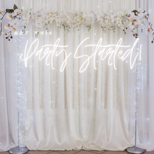 Load image into Gallery viewer, "Get This Party Started" Neon Sign