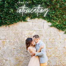 Load image into Gallery viewer, "Love Is Intoxicating" Neon Sign