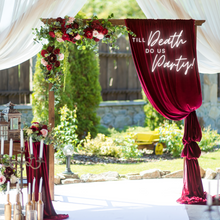 Load image into Gallery viewer, "Till Death Do Us Party" Neon Sign