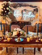 Load image into Gallery viewer, "Better Together" Neon Sign