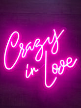 Load image into Gallery viewer, "Crazy in Love" Neon Sign