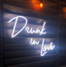 Load image into Gallery viewer, "Drunk in Love" Neon Sign