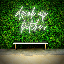 Load image into Gallery viewer, &quot;Drink Up Bitches&quot; Neon Sign
